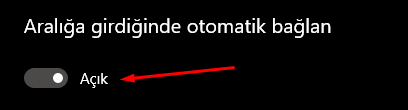Windows 10'da Wi-Fi Otomatik Bağlansın Windows 10'da Wi-Fi Otomatik Bağlansın