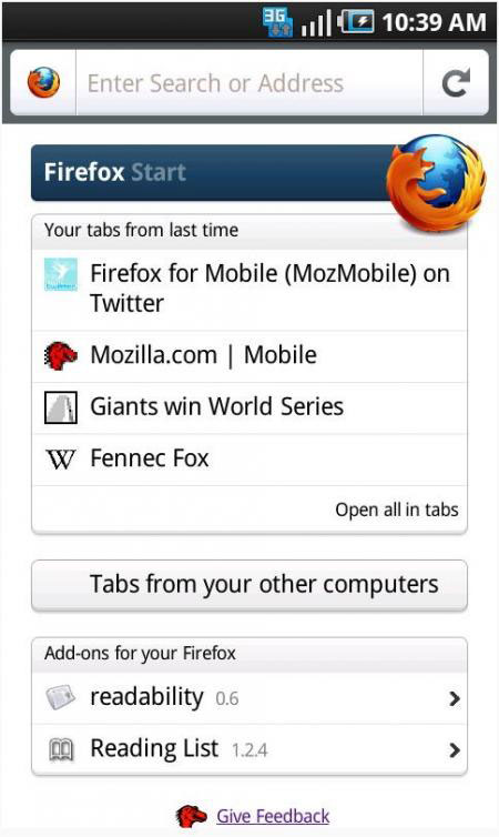 firefox mobile beta