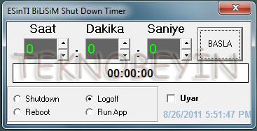 sinvise shutdown timer sinvise shutdown timer