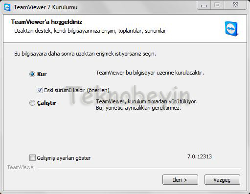 Kur Ekranı