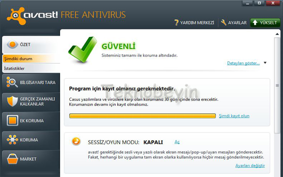 avast! Free Antivirüs