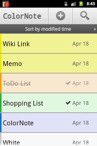 ColorNote Notepad Notes 3