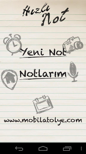 Hızlı Not 1
