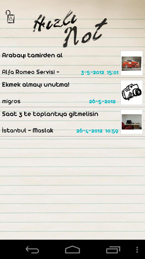 Hızlı Not 3