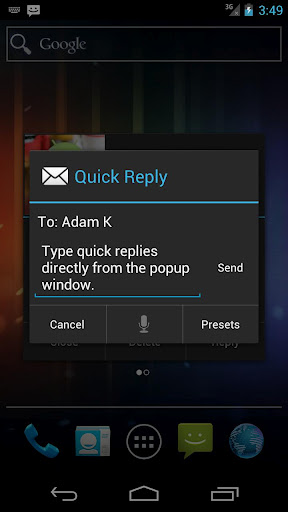 SMS Popup 3
