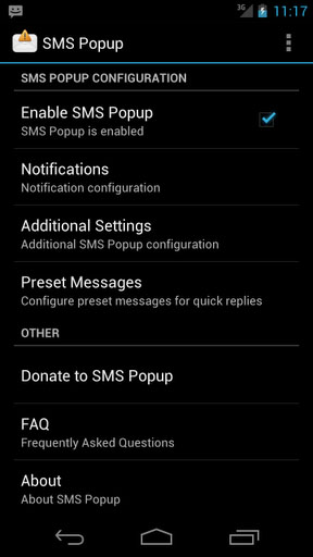 SMS Popup 4