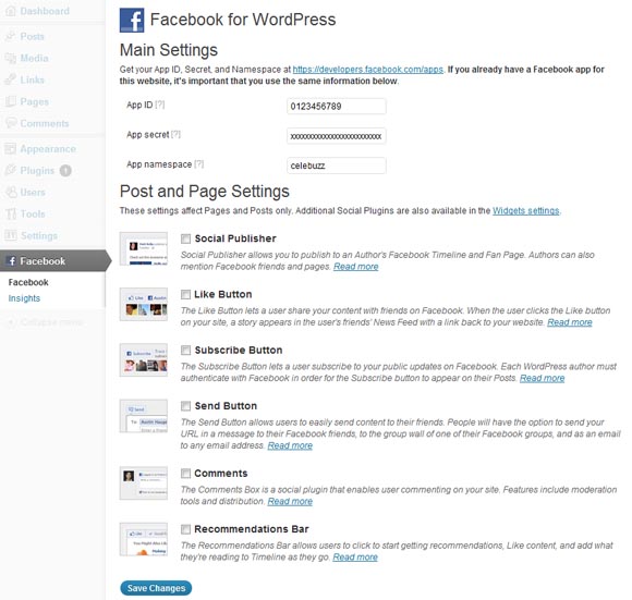 wordpress facebook eklentisi büyük boy