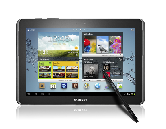 Samsung Galaxy Note 10-1 Büyük Boy