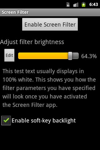 Screen Filter 2