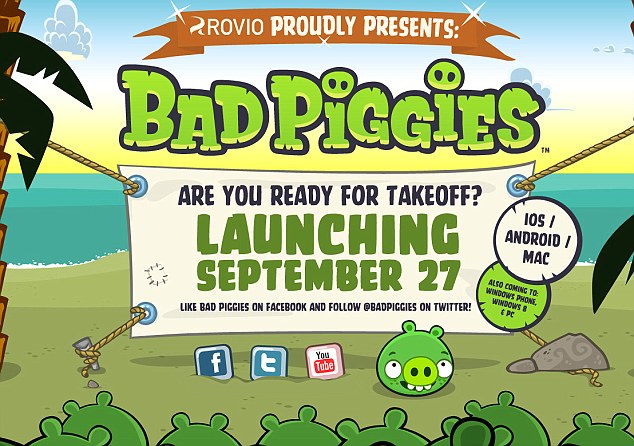 Bad Piggies çıkış tarihi