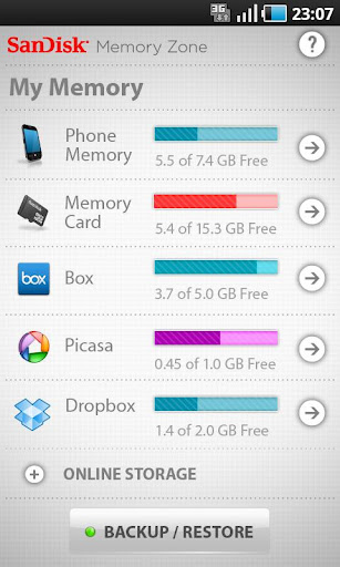 SanDisk Memory Zone 1