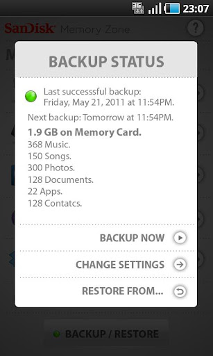 SanDisk Memory Zone 4