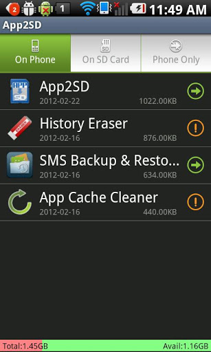 App2SD - Save phone storage 1