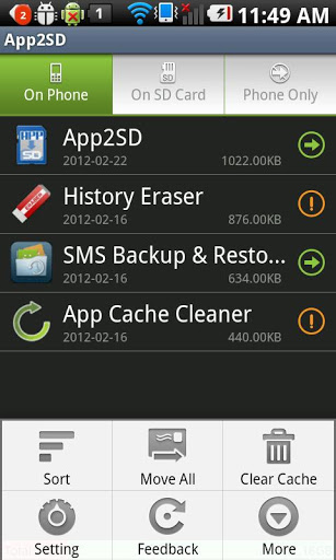 App2SD - Save phone storage 3