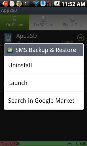 App2SD - Save phone storage 4