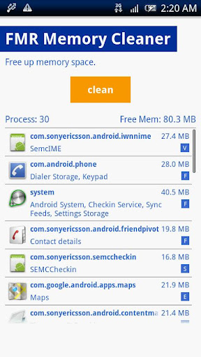 FMR Memory Cleaner 1
