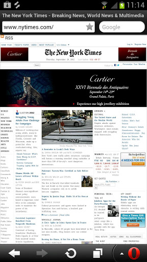 Opera Mini web browser 3
