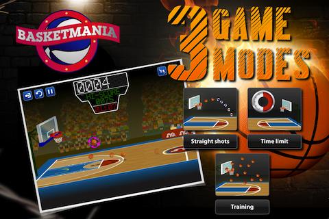 Basketmania Basketball game 1