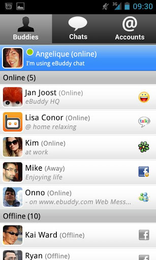 eBuddy Messenger 1