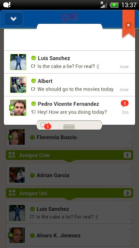 Go!Chat for Facebook 2