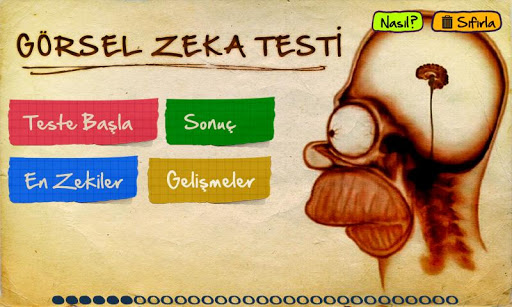 Görsel Zeka Testi 1