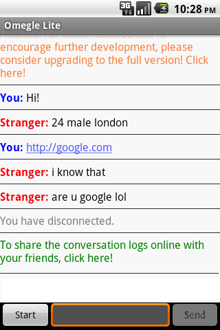 Omegle Android FREE 4