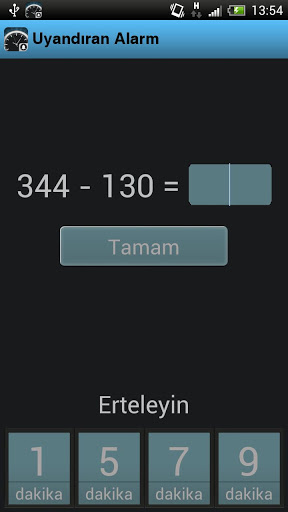 Uyandıran Alarm 4