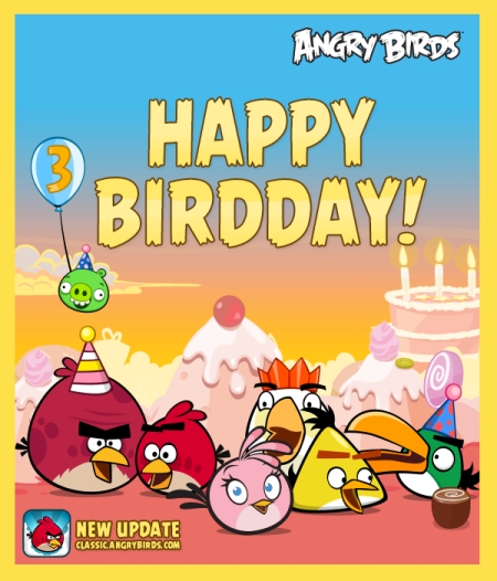 angry birds happy birdday