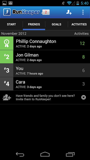 Run Keeper 5
