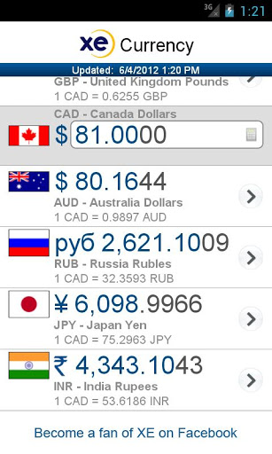 XE Currency 3