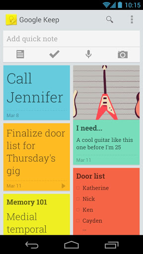 Google Keep 1