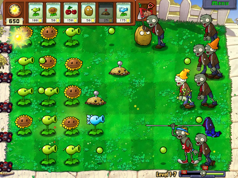 Plants vs Zombies Büyük Boy
