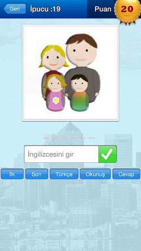 English Quiz Game 4