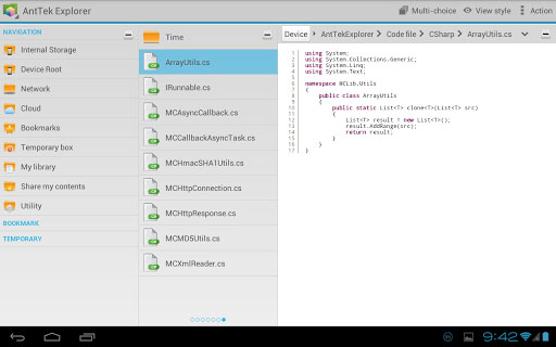 AntTek Explorer (File Manager) 5