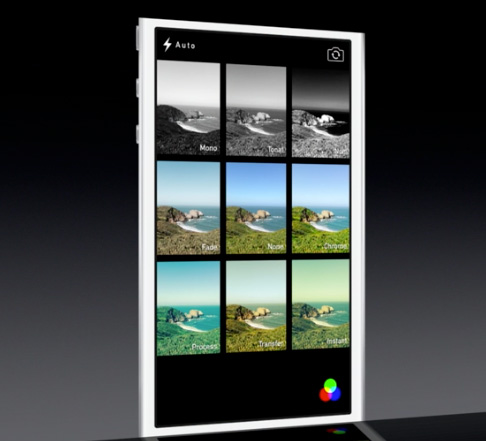 iOS 7 Fotoğraflar Büyük Boy