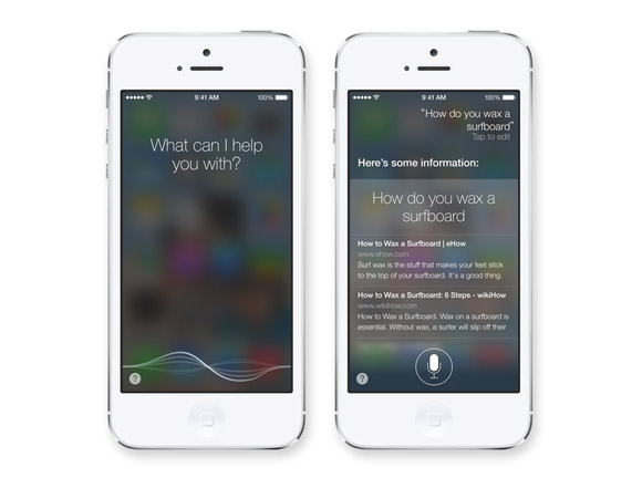 iOS 7 Siri Büyük Boy