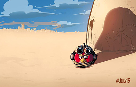 Angry Birds Star Wars Büyük Boy