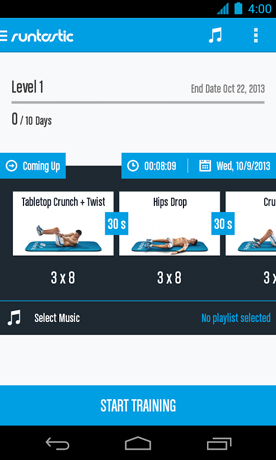Runtastic Six Pack ABS Workout 2