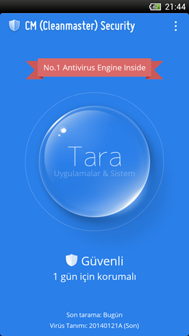 CM Security-ucretsiz Antivirus 1