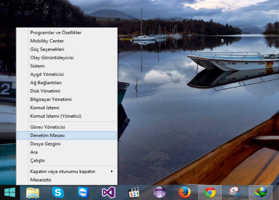 windows 8 program kaldirma