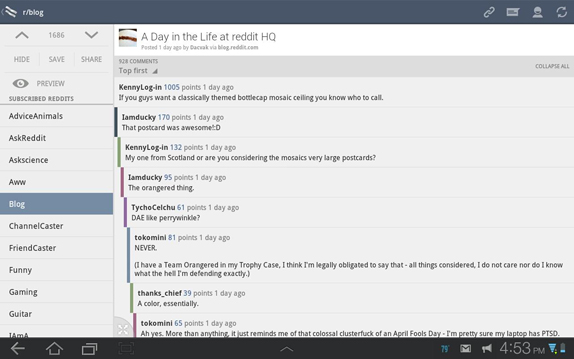 BaconReader for Reddit ucretsiz