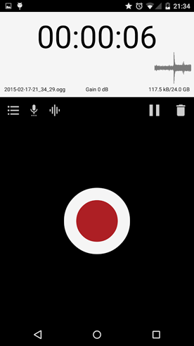 Konuşma ve Ses kayıt - ASR android