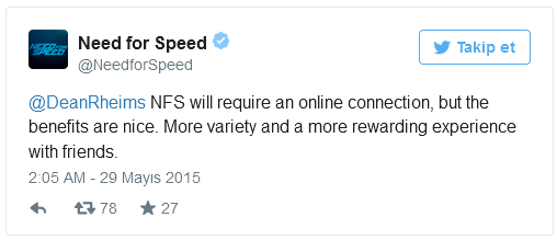 NFS internet baglantisi