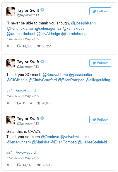 Taylor Swift twitter 2