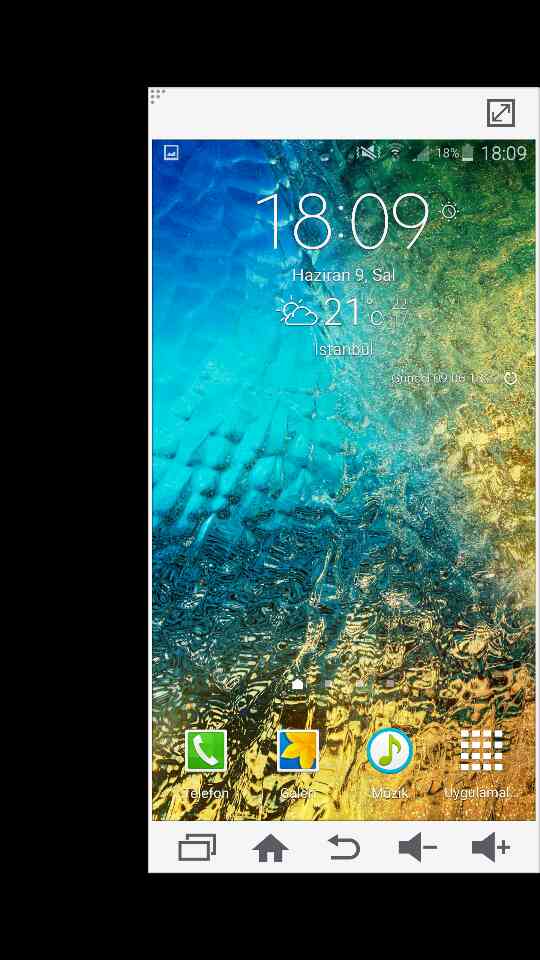galaxy s5 ekran kucultme nasil yapilir