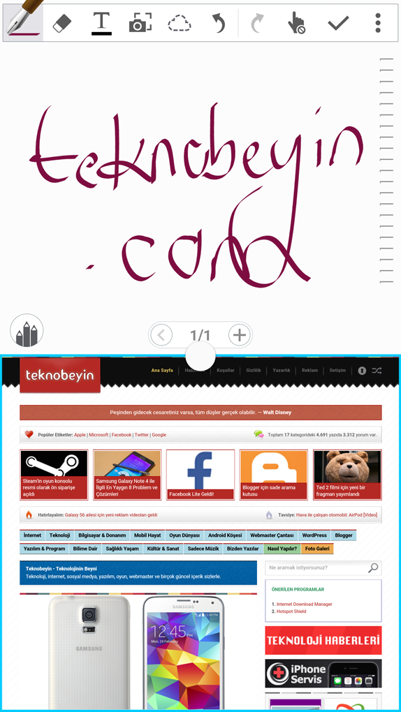 Android Lollipop ozellikleri coklu islev