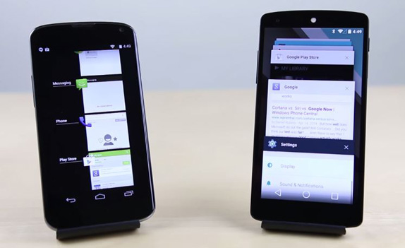 Android Lollipop ozellikleri son kullanilanlar