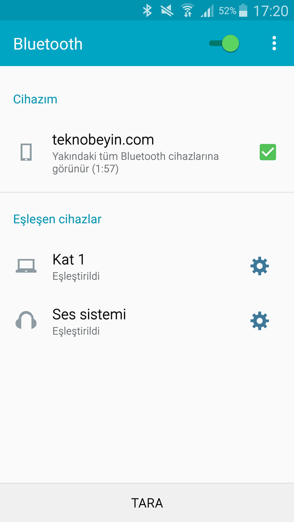 Galaxy S6 Bluetooth Sorunu