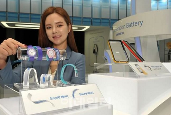 samsung esnek serit pil