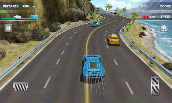 Turbo Driving Racing 3D android oyna